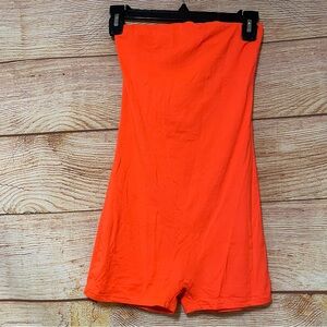 Day & Night Women's‎ Sleeveless Short Romper Catsuit Bodysuit Sz Small